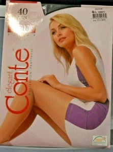 Pantimedias Conte Solo Relax Talla 4 Grande Negro Refuerzo Puntera Costura Elástica (CC2) - Imagen 1 de 3