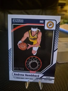 2024-25 Panini Donruss Press Proof Purple /199 Andrew Nembhard #85 - Bild 1 von 3