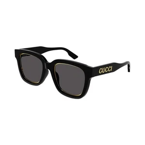NUEVO Gafas de sol Gucci GG1136SA 001 negras grises unisex auténticas - Imagen 1 de 10