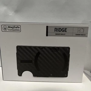 Ridge MagSafe Wallet Cash Strap Carbon Fiber 3K - Photo 1 sur 2