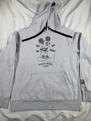 Sudadera con Capucha Disney X Neff Mickey Mouse Gris Talla Mediana  Foto 1 de 4