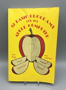 Thirty-Two Basic Programs for the Apple Computer 1981 1st Printing! - RARE - Picture 1 of 6