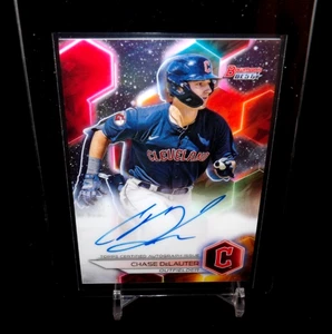 2023 Bowman's Best of 2023 Autograph #B23-CDE Chase DeLauter RC Auto - Picture 1 of 3