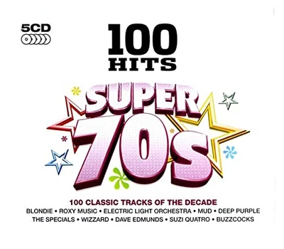 100 Hits: Super 70s - Various Artists CD 68VG The Cheap Fast Free Post - Image 1 of 2