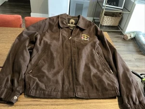 Weatherproof PGA OAKLAND HILLS RYDER CUP GOLF JACKET Brown Size Large - NICE - Picture 1 of 24