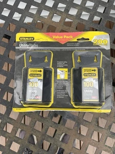 200- Stanley Utility Knife Blades 200 Piece Value Pack Heavy Duty - Picture 1 of 4