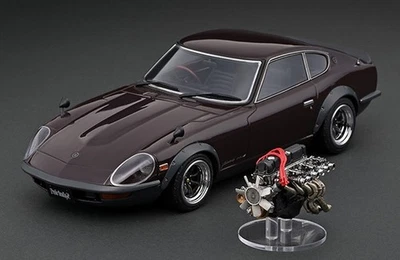 1:18 IGNITION  MODELS Nissan Fairlady 240ZG (HS30) WITH Engine (IG2454) - Immagine 1 di 4