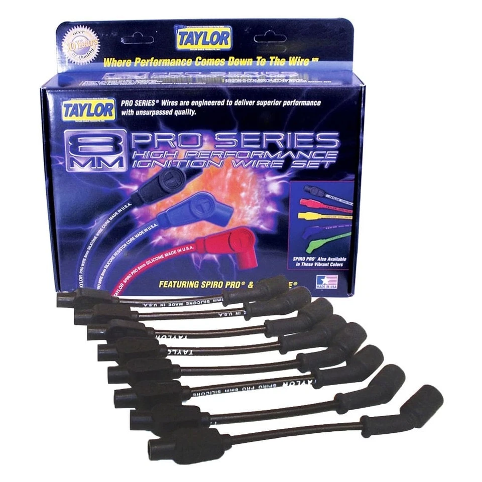 For Chevy Camaro 2016-2018 Taylor Cable 72061 Spiro-Pro Ignition Wire Set Foto 1 de 4