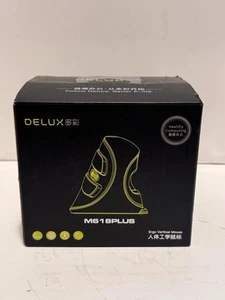 Delux M618 Plus Vertical Mouse Palm Rest Wired USB Ergonomic Shape RGB(No Light) - Picture 1 of 5