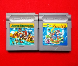 Super Mario Land 6 Gold Coins Nintendo GameBoy GB Tested Lot 2 Japan JPN - Picture 1 of 2
