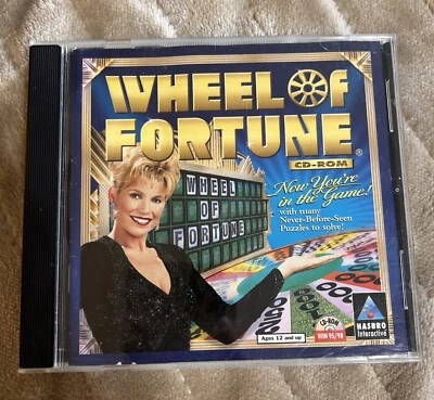 Wheel of Fortune CD-ROM Jewel Case (PC, 1999) Hasbro Interactive - Image 1 of 4