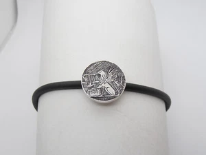 Guardia di Finanza : Braccialetto in Argento 925 e Caucciù - Bracciale GDF - Imagen 1 de 9