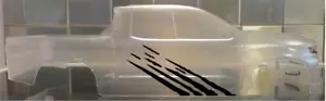 Vinyl paint masking stencil for Pro-Line Silverado Z71 RC Body (Tear #1) - Picture 1 of 2