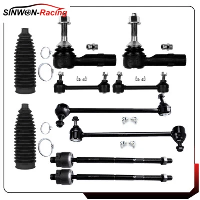 10 piezas para Ford Five Hundred 2005-2007 barra de amarre delantera eslabón de extremo barra estabilizadora eslabón de extremo Foto 1 de 4