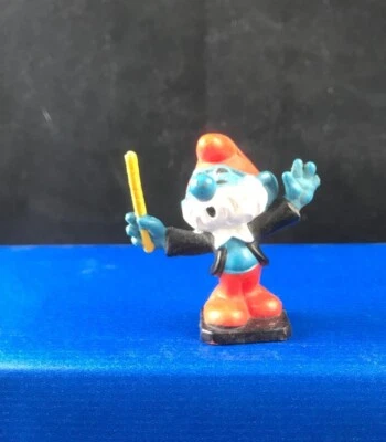 Dirigent, Papa Schlumpf, Peyo, Bully, Smurf, Schlümpfe, Sammlungsauflösung - Bild 1 von 3