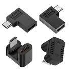 Micro USB Male to Type C Female Adapter Extension 90 Degree Right Angle Extender
