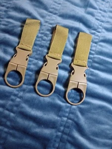 3pcs Carabiner Water Bottle Buckle Hook Holder Strap Belt Clip Outdoor Dad Gift - Picture 1 of 1