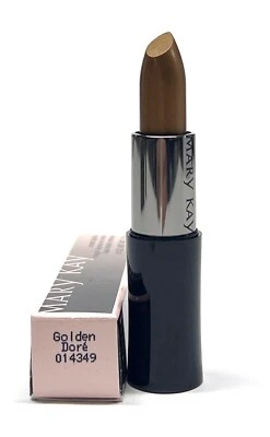 MARY KAY CREME LIPSTICK~GOLDEN~014349~DISCONTINUED~FULL SIZE~NIB! - Image 1 of 4