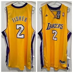 Derek Fisher signierte Lakers Swingman-Trikot (Fotoproof) 🙂 🙂 🙂 🙂 - Bild 1 von 8