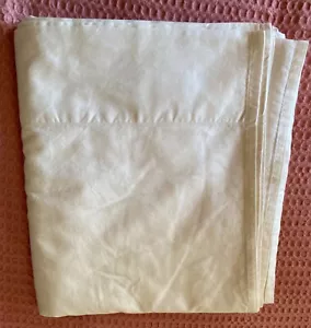 My Pillow 400 Fadenzahl 100% Gizeh Baumwolle Komfort Queen Flaches Laken Elfenbein - Bild 1 von 6