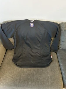 Majestic Authentic Therma Base Houston Astros Black Pullover Men’s Sz: Large - Picture 1 of 5