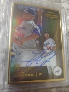 Frankie Montas Gold gerahmte Rookie Karte - Bild 1 von 2