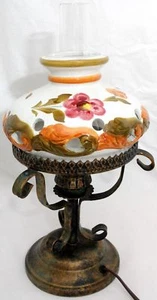 Schöne Dekorative Tischlampe (38 cm, Ø 21 cm, Sauber 45 Jahre - Bild 1 von 2