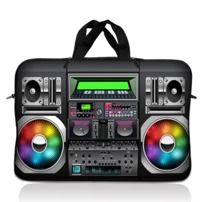 14 Inch Laptop Bag Sleeve Carry Case w/ Handle Notebook Macbook Asus Music RGB - Image 1 of 2