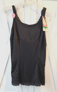 Camisola de vestir con encaje Maidenform Lo-Cal para mujer, grande nueva con etiquetas - Imagen 1 de 5