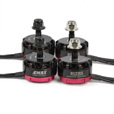 4 Pcs Brushless Motor Mini Quad Drone Racing for Emax RS2205 2300KV CCW CW FPV - Image 1 of 4