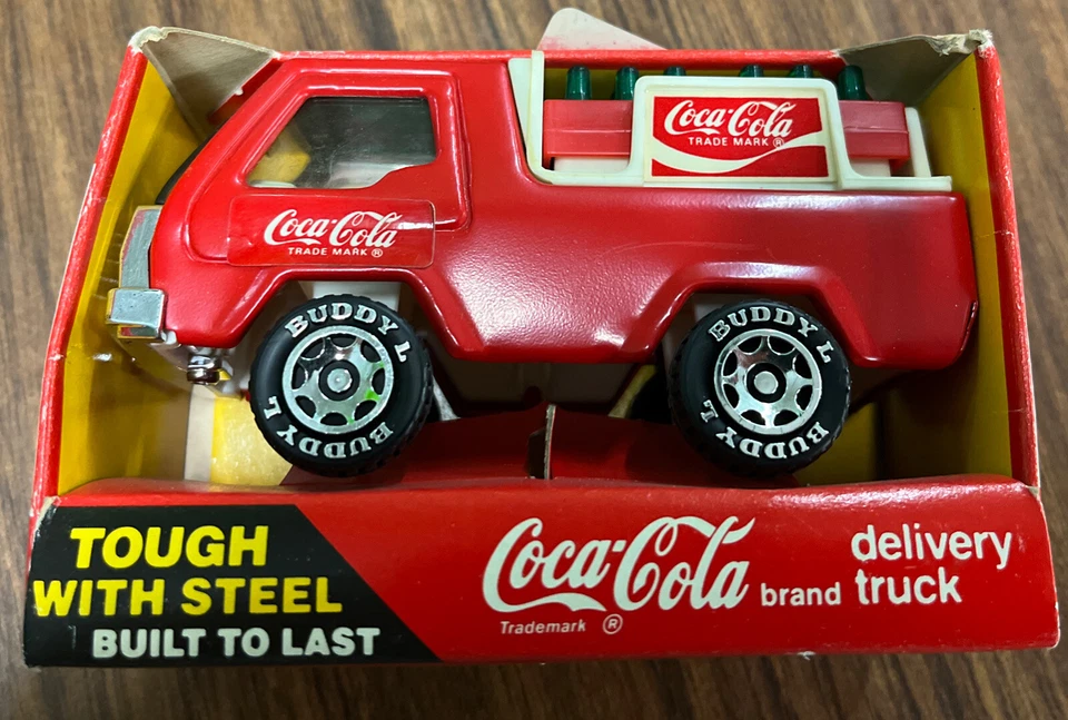 Vintage Buddy L Coca-cola Delivery Truck Model 420n