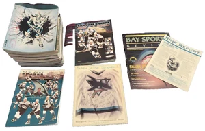 San Jose Sharks Vintage Yearbooks Inaugural & 10th Season Magazines Lot of 42 - Picture 1 of 24