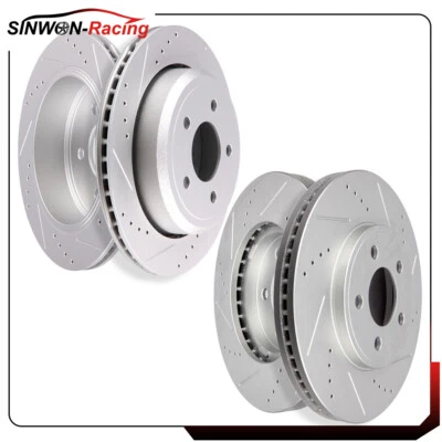 Ротор переднего заднего тормоза для 03–10 Mercury Grand Marquis 03–11 Ford Crown Victoria - Изображение 1 из 4