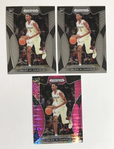 2019-20 Prizm Draft Picks Jalen McDaniels Aztecs Base Pink Pulsar 3 RC Lot #54 - Picture 1 of 2