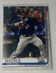 KESTON HIURA - 2019 Topps Update - ROOKIE CARD - #US150 - Brewers - Picture 1 of 2