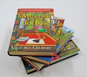 Victoria Gilbert, A Blue Ridge Library Mystery Books 1-4 1ST EDITONS Hardcover - Picture 1 of 11