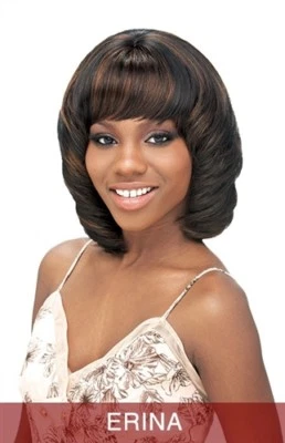 PERUCA BOB ERINA - VANESSA FIVE AVENUE SINTÉTICA CURTA EM CAMADAS - Imagem 1 de 4