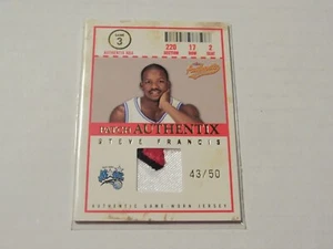 2004 / 05  Fleer Authentic  Steve Francis  #JA-SF  Patch  43/50 - Picture 1 of 2