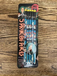 PENTECH Principal Pencils X 5 No. 2 1995 Promo POG Milkcap New Unopened Pogs - Picture 1 of 2