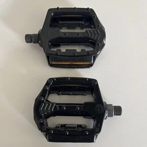 OLD SCHOOL BMX FREESTYLE VICTOR VP-500 9/16" PEDALS ORIGINAL for 3pc cranks HARO - Picture 1 of 6