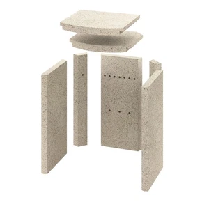 Trendline Kaminofen Vento Ersatzteil Brennraumauskleidung komplett Vermiculite - Bild 1 von 6
