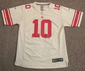 Nike New York Giants Eli Manning #10 weiß Trikot Jugend L 14/16 - Bild 1 von 7