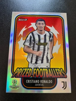 2020-21 Topps Finest Soccer Prized Footballers - Cristiano Ronaldo - Bild 1 von 2