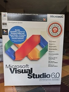 Microsoft Visual Studio 6.0 Enterprise Edition MSDN Library .NET 2003 Enterprise - Photo 1/6