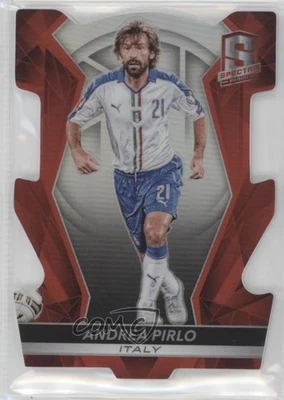 2016-17 Panini Spectra Red Die-Cut /65 Andrea Pirlo #62 - Image 1 of 2