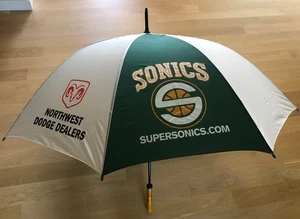 Paraguas X-Large Seattle SuperSonics de colección NW concesionarios Dodge NBA - Imagen 1 de 8