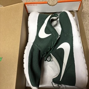 Nike Roshe One Running Shoes Mens 11.5 Gorge Green/White 511881-313 - Foto 1 di 8