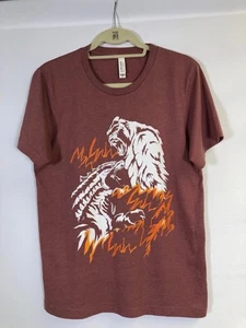 Godzilla vs King Kong Unisex Tee Size M Brown - Picture 1 of 8