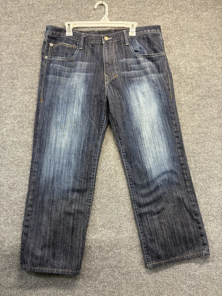 Monarchy 牛仔裤男式 38x29 宽鬆版型直筒深水洗牛仔裤 — 第 1/4 张图片