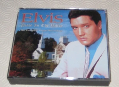 ELVIS PRESLEY. PEACE IN THE VALLEY ,THE COMPLETE GOSPEL RECORDINGS. 3 CD SET - Image 1 of 2